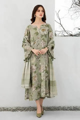 DL- Lawn Dress D- 011