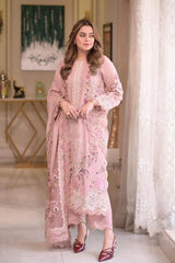 Aneela's Luxury Unstitched Lawn Suit DL-5001
