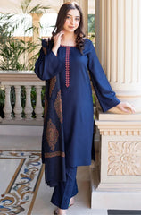 Dhanak 3-Piece Embroidered Dress D-GD 1109