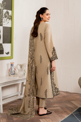 Dhanak 3-Piece Embroidered Dress D-GD 51