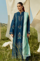 Dhanak 3-Piece Embroidered Dress D-GD 50