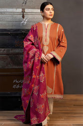 Dhanak 3-Piece Embroidered Dress D-GD 52