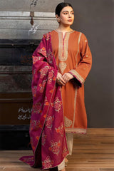 Dhanak 3-Piece Embroidered Dress D-GD 52
