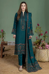Dhanak 3-Piece Embroidered Dress DK-949
