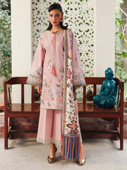 Bin ilyas Lawn Embroidered Three Piece BIL-287