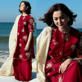 Baroque - 3PC Lawn Embroidered Suit - 602