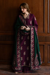Dhanak 3-Piece Embroidered Dress D930