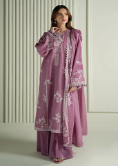 Cross Stich Eid Collection Lawan Embroidered 3 piece DL-1014