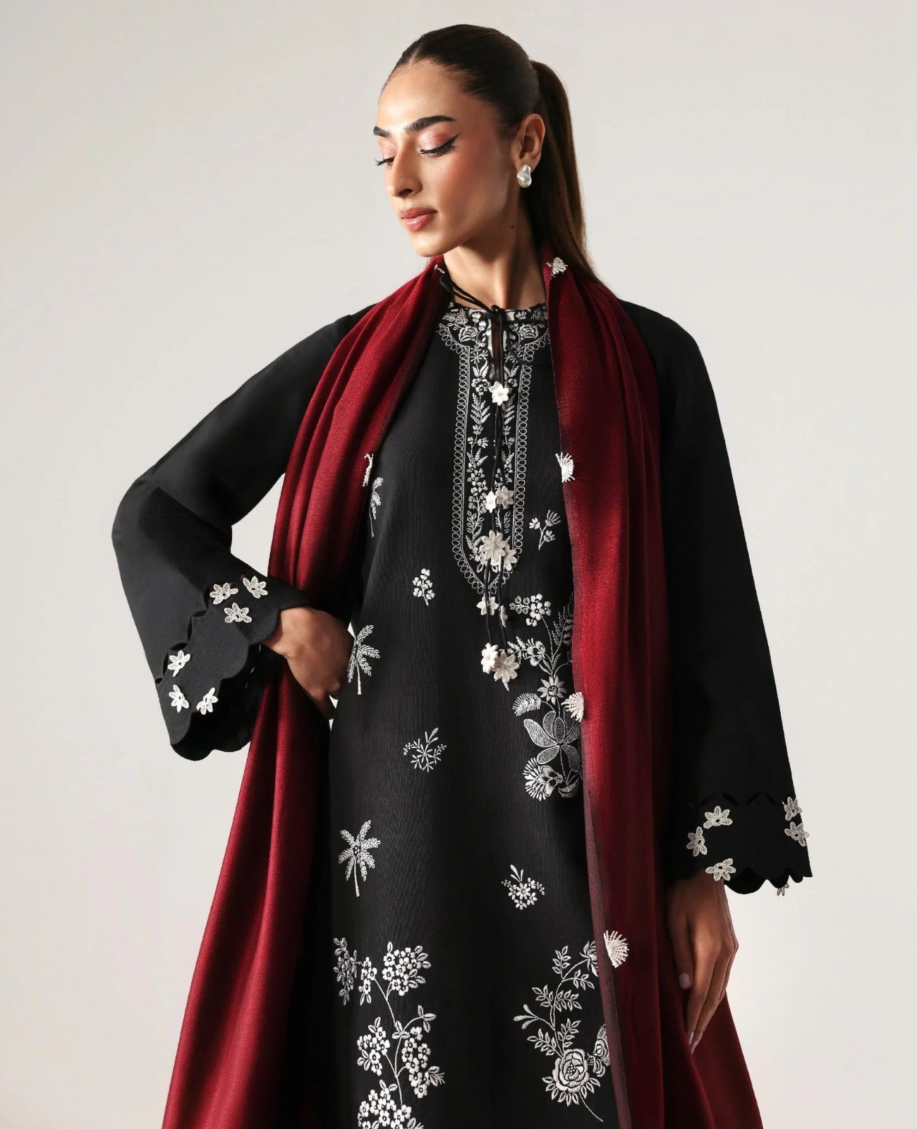 ELISE Lawn Embroidered 3 pc D-259