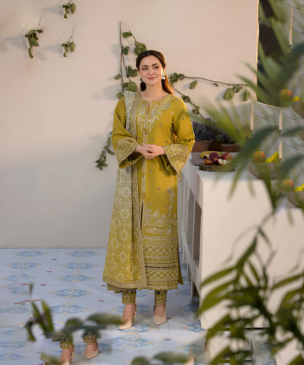 Dilkash Libas Embroidered Lawn 3 Piece DL-119
