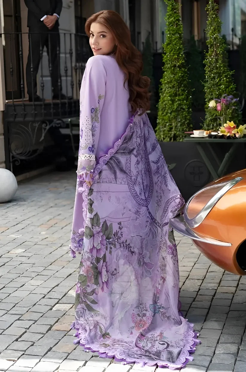 Dilkash Libas  Embroidered Lawn 3 Piece DL-1029