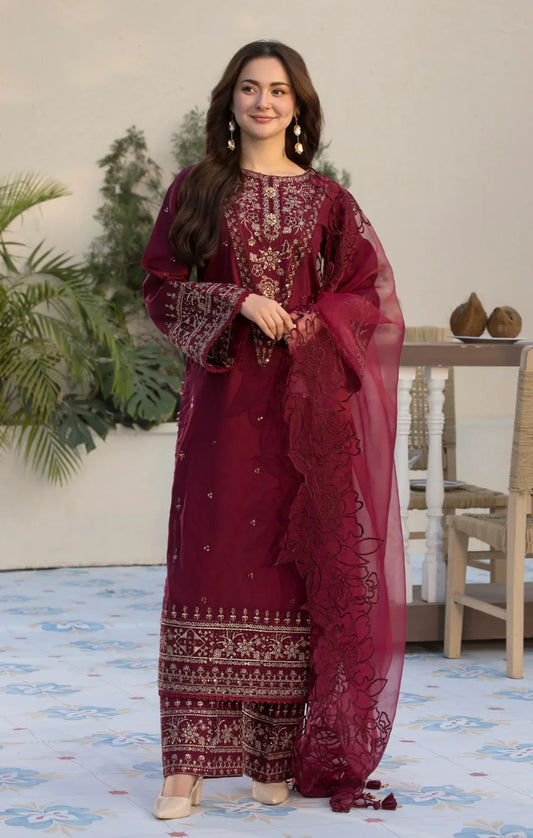 DL- Lawn Dress D- 044