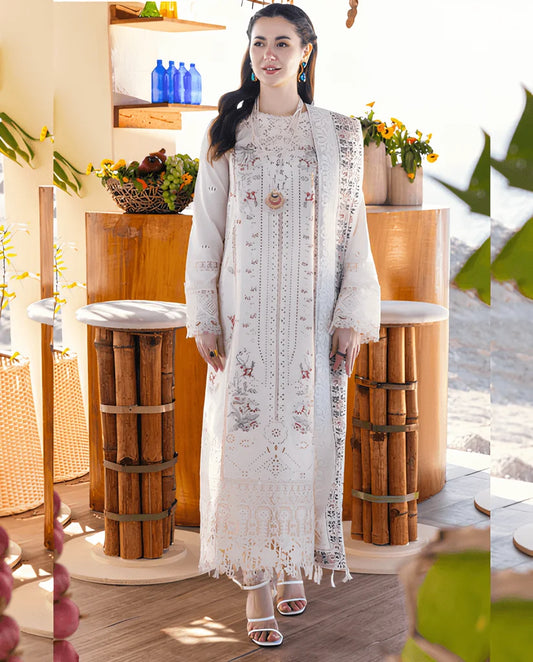 DL- Lawn Dress D- 075