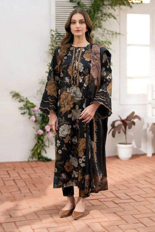 DL- Lawn Dress D- 019