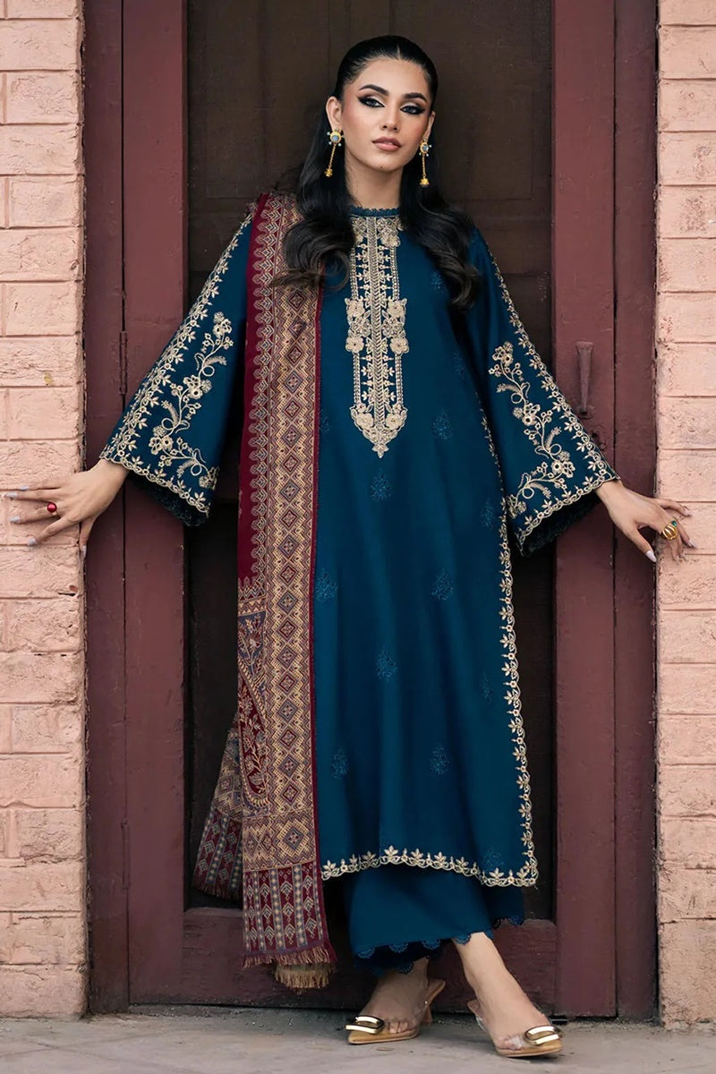 Dhanak 3-Piece Embroidered Dress COCO-145