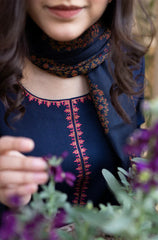 Dhanak 3-Piece Embroidered Dress D-GD 1109