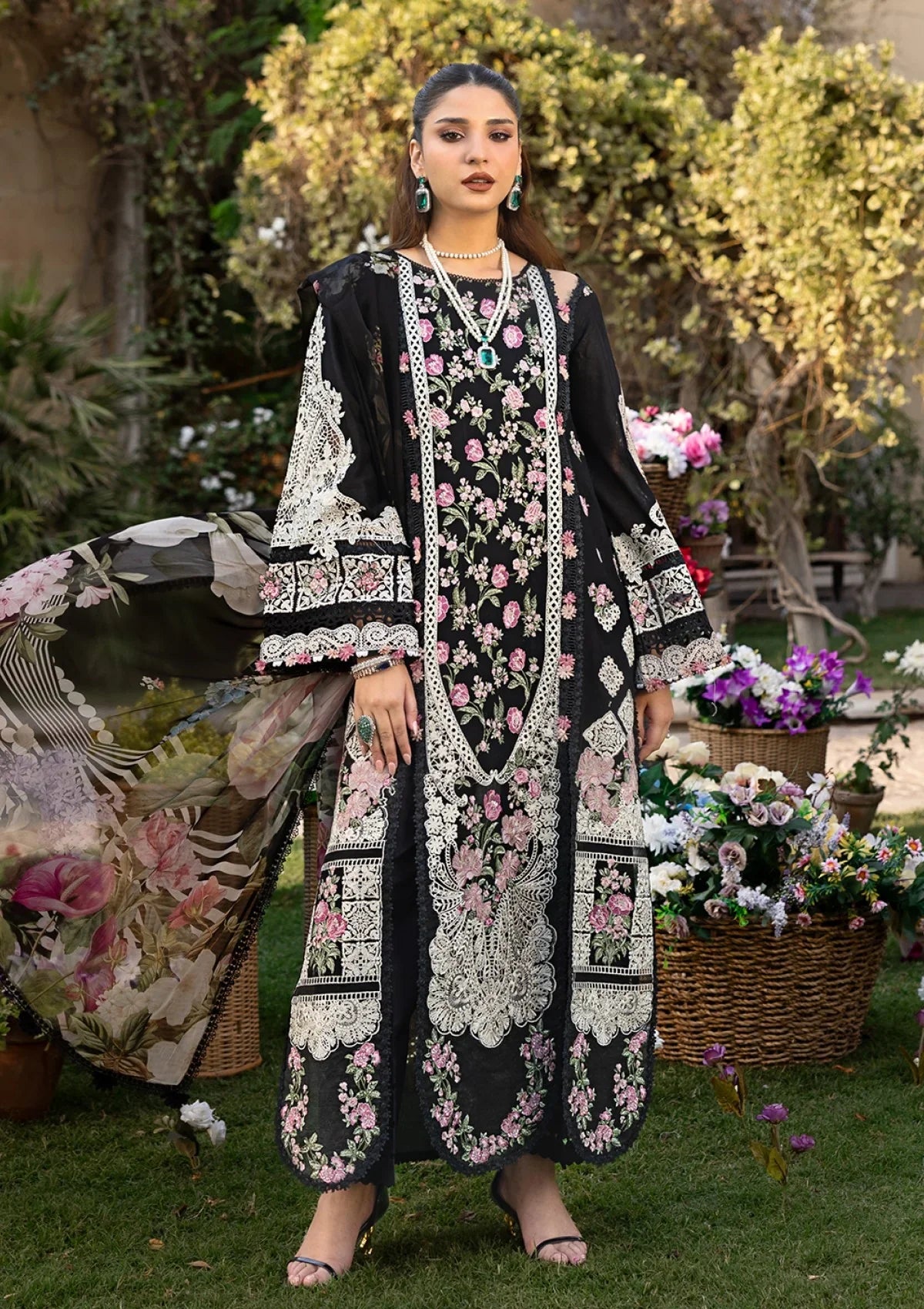 DL- Lawn Dress K-4062