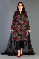 DL- Lawn Dress D- 073