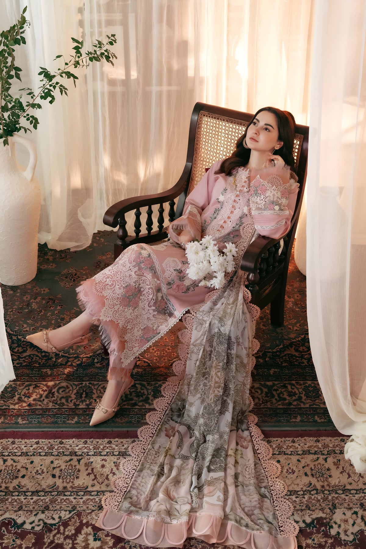 Jade Premium Lawn Embroidered 3 Piece Suit DL-106