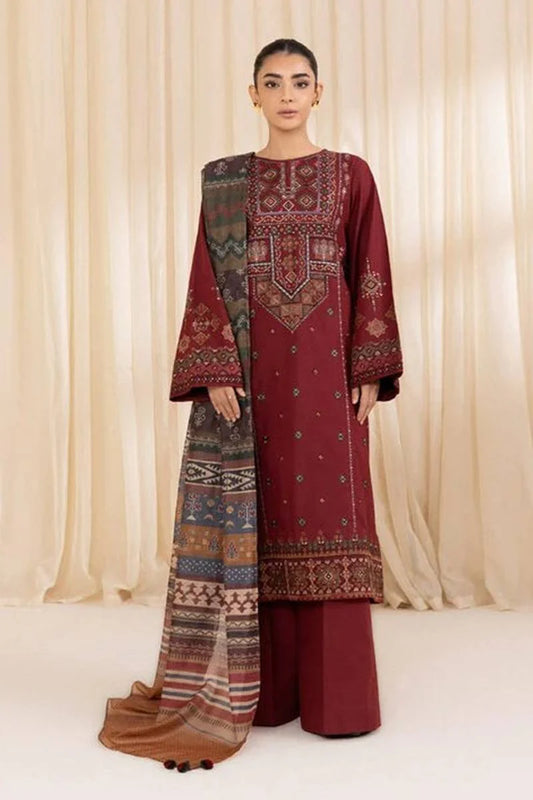 DL- Lawn Dress D- 031