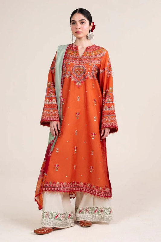 DL- Lawn Dress D- 037