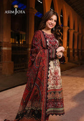 Summer 3PC Lawn Digital Print Dress - DL1105