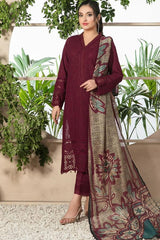 DL- Lawn Dress D- 009
