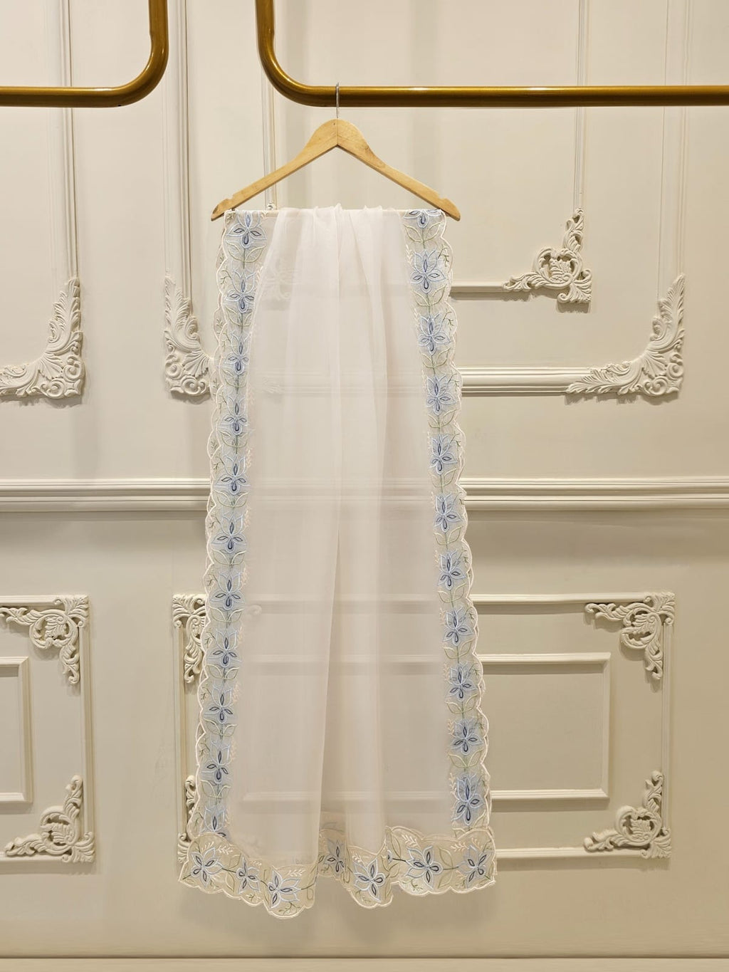 Dilkash Libas 3 Piece Organza Dress DL-1018