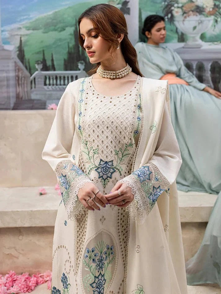 Dilkash Libas 3-Piece Embroidered Lawn DL-584