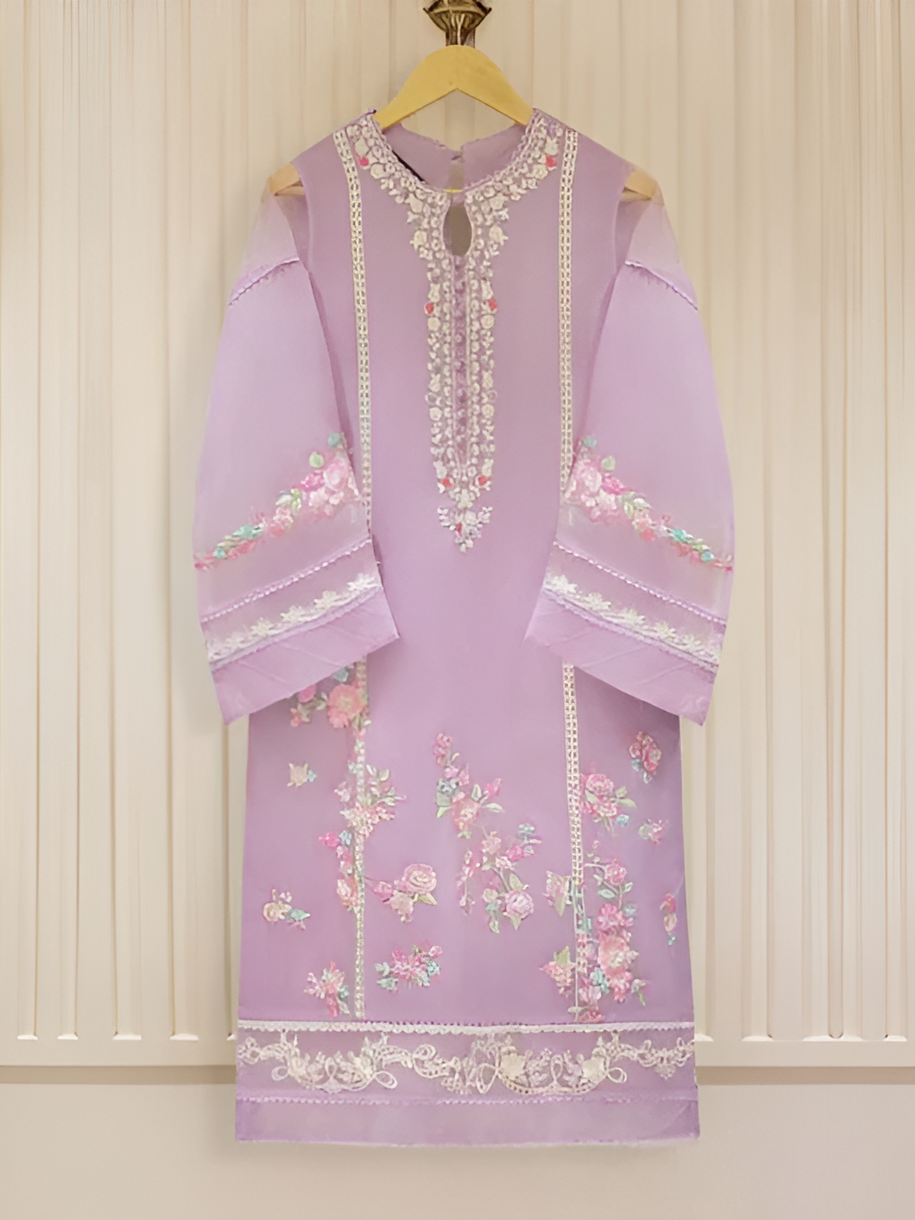 Dilkash Libas 3 Piece Organza Dress DL-1024