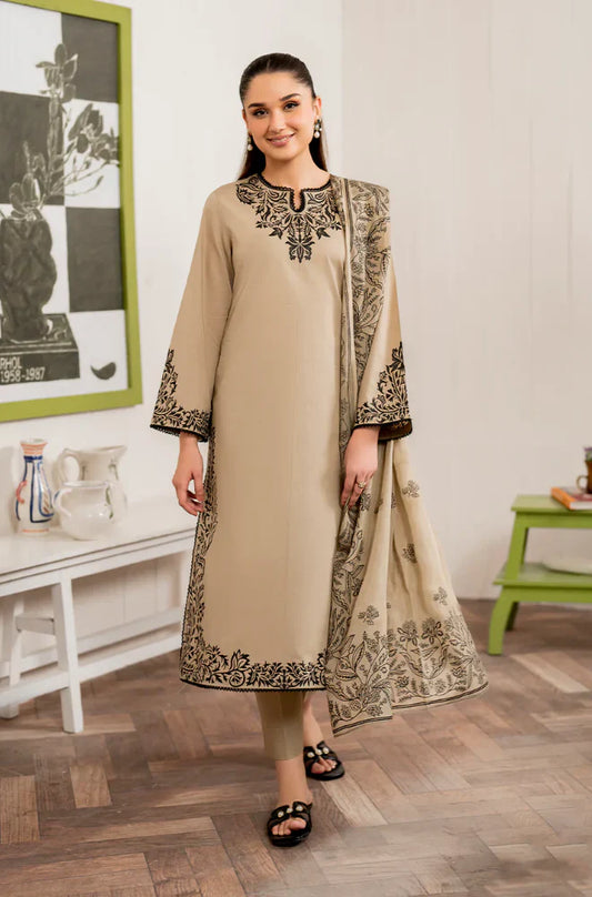 DL- Lawn Dress D- 015