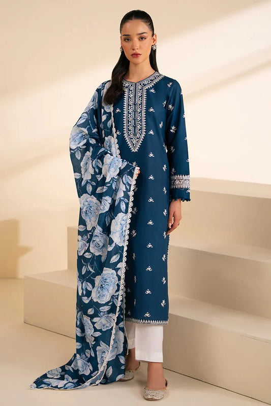 DL- Lawn Dress D- 128