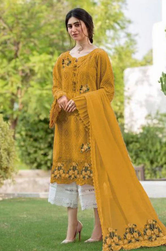 DL- Lawn Dress D- 159