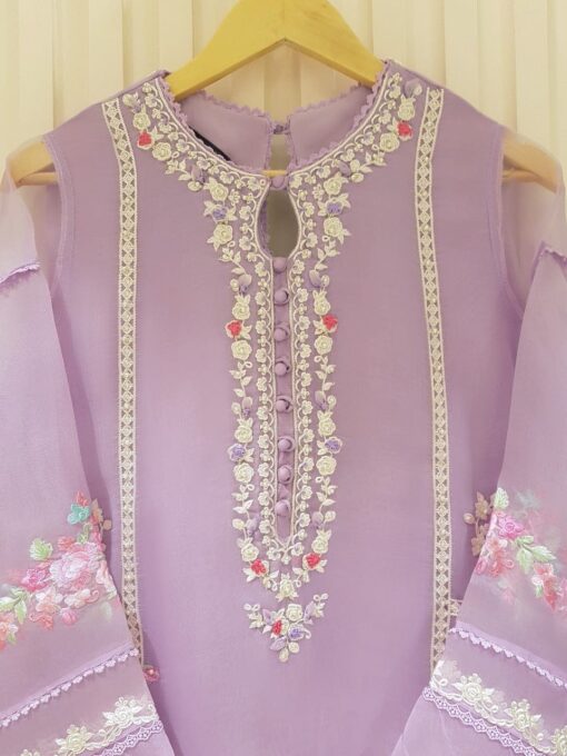 Dilkash Libas 3 Piece Organza Dress DL-1024