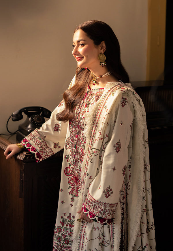 Dhanak 3-Piece Embroidered Dress D-GD 80