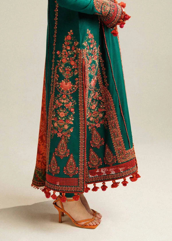 Dhanak 3-Piece Embroidered Dress D-GD T19