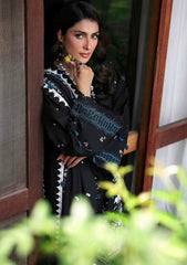 Dhanak 3-Piece Embroidered Dress D-GD 68