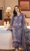 Dhanak 3-Piece Embroidered Dress D-GD 24