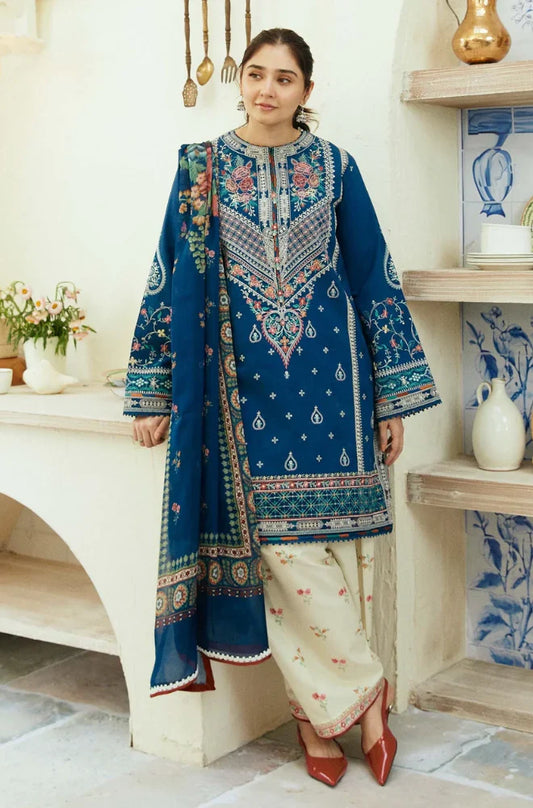 DL- Lawn Dress D- 046