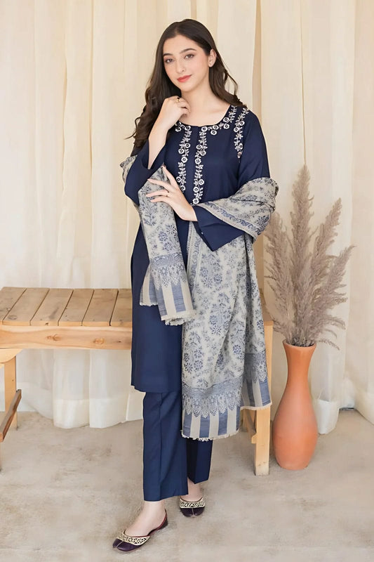 DL- Lawn Dress D- 020