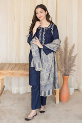 DL- Lawn Dress D- 020