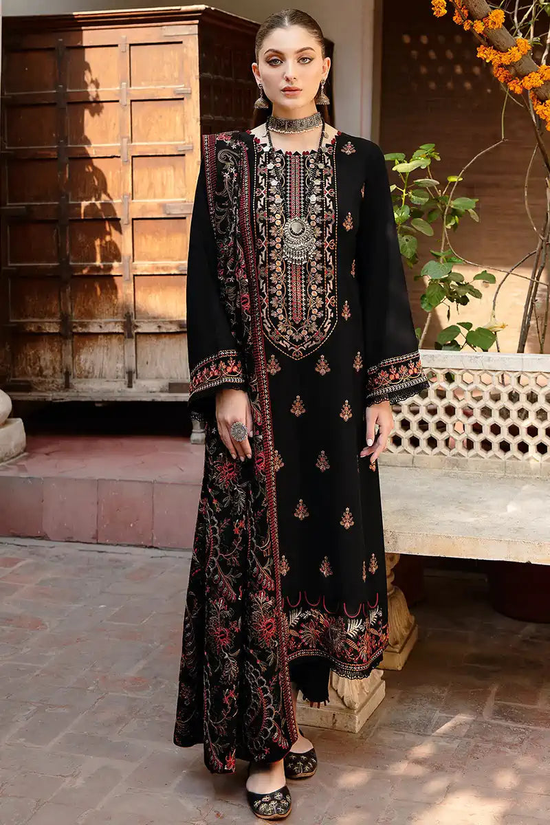 Dhanak 3-Piece Embroidered Dress D-GD 33