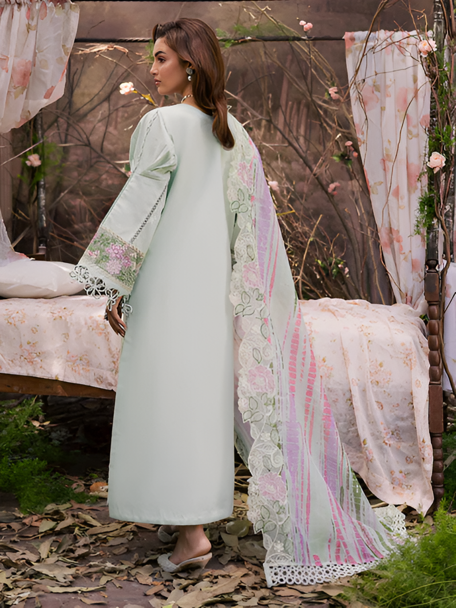 Parishay Embroidered lawn 3 Piece DL-3006