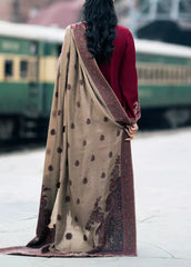 Dhanak Embroidered 3-Piece 2078