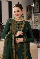 Dhanak 3-Piece Embroidered Dress DK-954