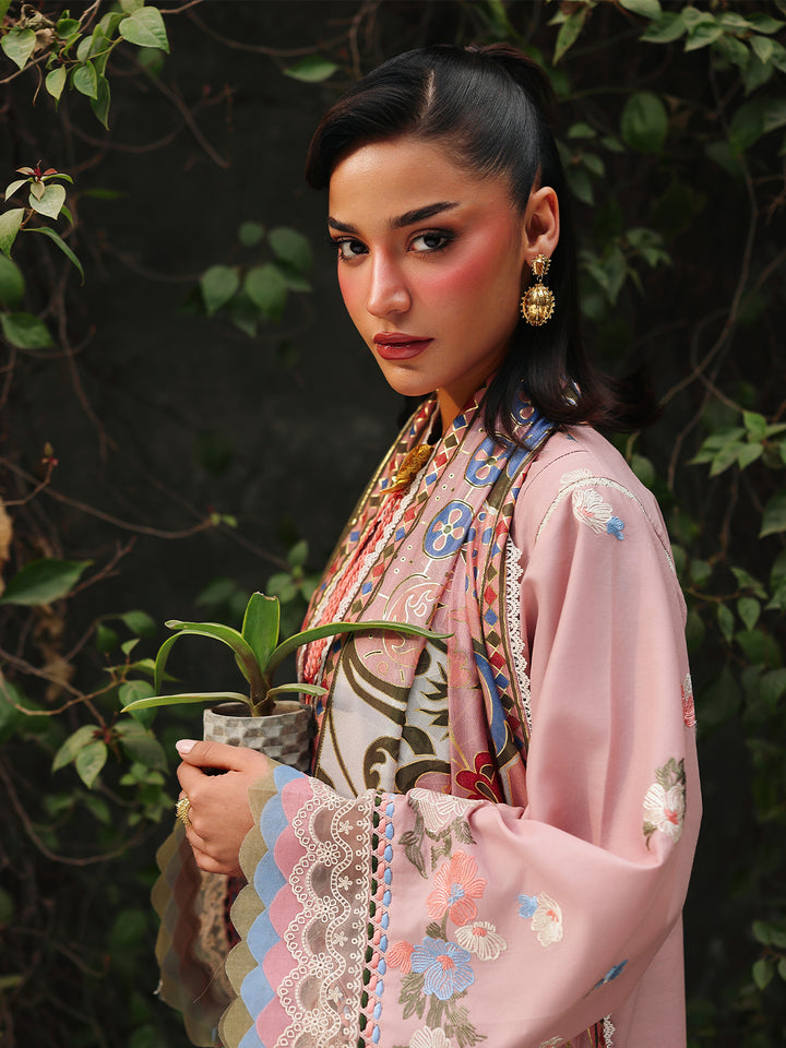 Bin ilyas Lawn Embroidered Three Piece BIL-287