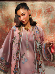 Bin ilyas Lawn Embroidered Three Piece BIL-287