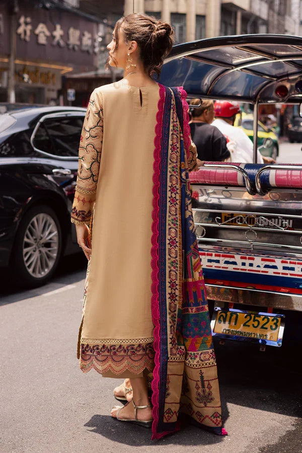 Marjjan Lawn 3 Piece Embroidered Dress DL-1021