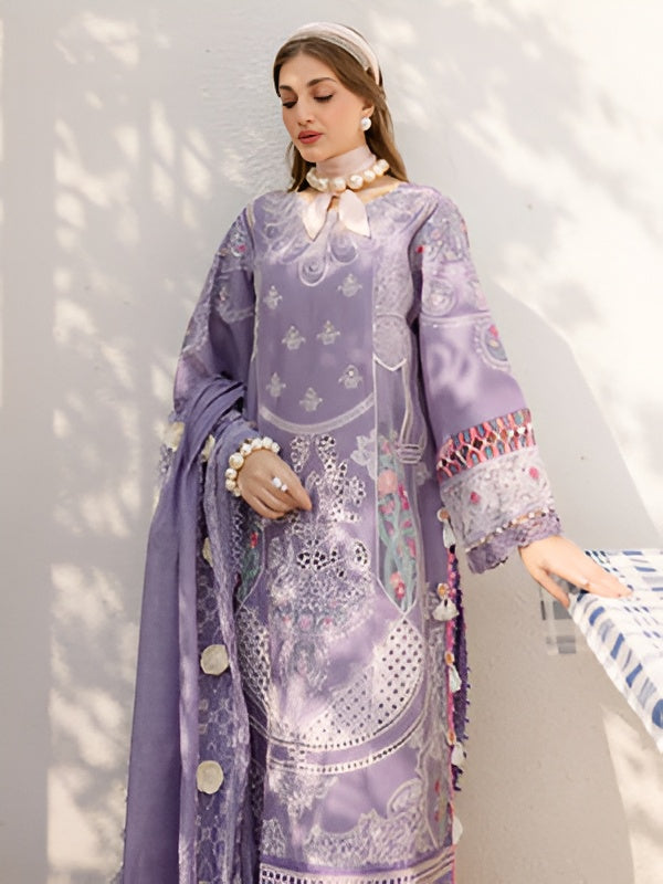 PARISHAY Summer 3 Piece Lawn Embroidered DL-3060