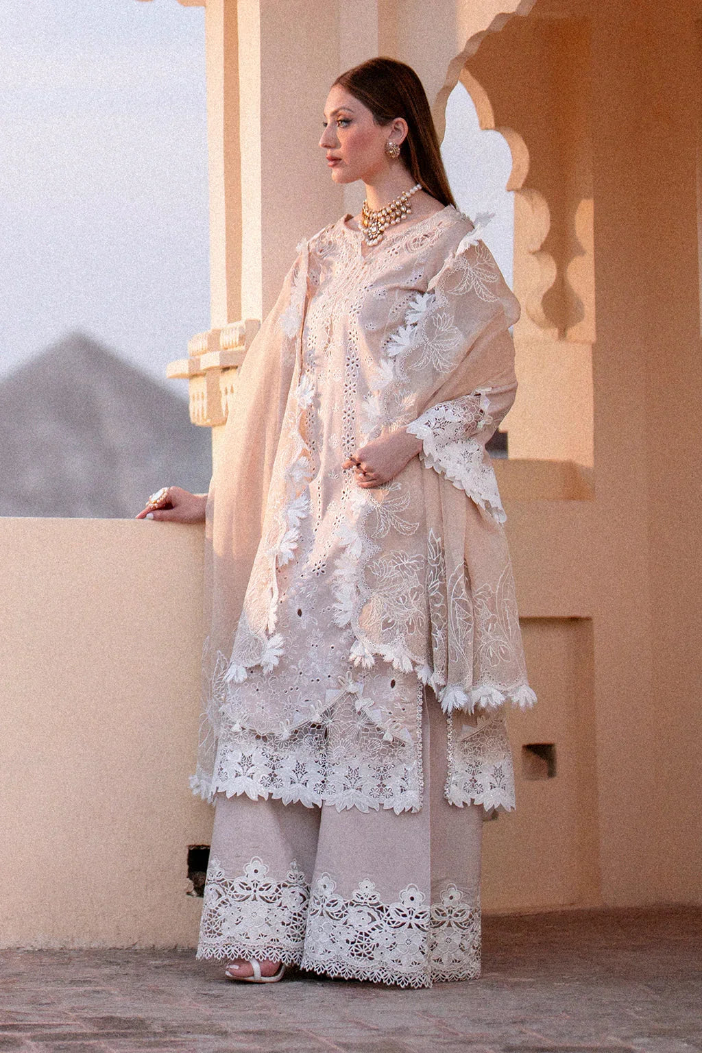 Dhanak 3-Piece Embroidered ZR-02